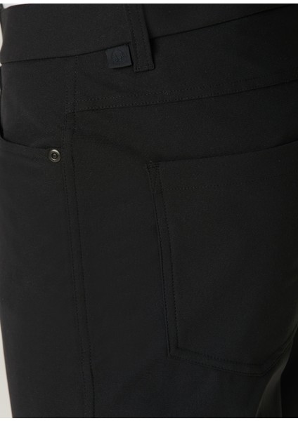 Classic Fit Abc Siyah Pantolon