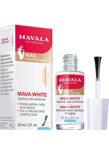 Mava White Optik Tırnak Beyazlatıcı 10 ml