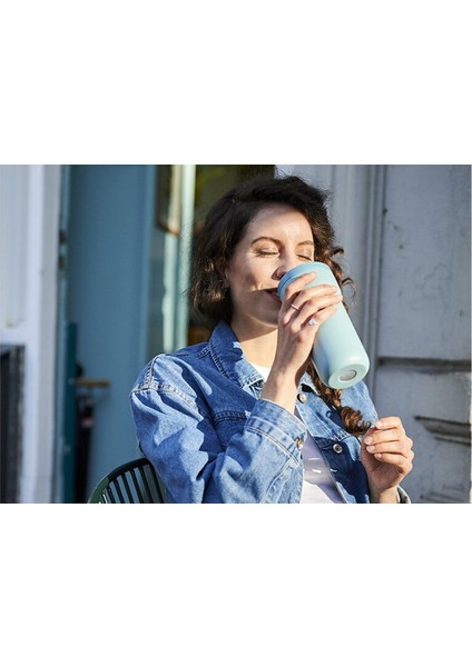Insulated Mug Ellipse Gümüş Rengi Termos Kupa fırsatları