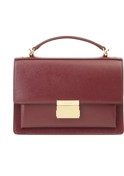 Venezia Bordo Kadın Deri Çanta