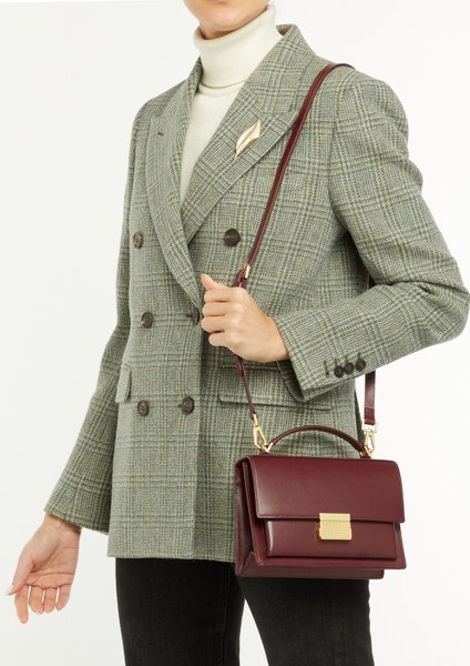 Venezia Bordo Kadın Deri Çanta fiyatları