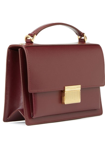Venezia Bordo Kadın Deri Çanta modelleri
