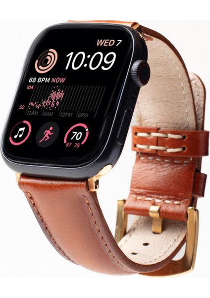 Apple Watch 42/44/45 mm British Deri Akıllı Saat Kordon fırsatları