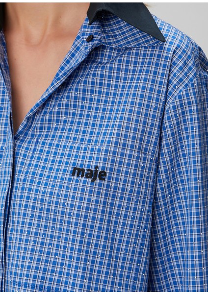 Curbane Mavi Ekoseli Gömlek indirimleri