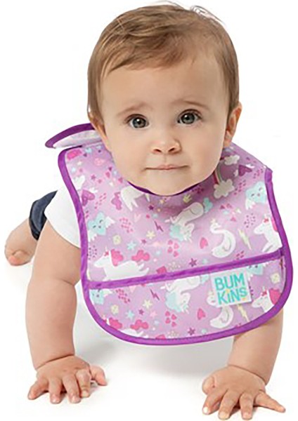 Rainbows & Unicorns Kız Bebek 2'li Başlangıç Mama Önlüğü fiyatları