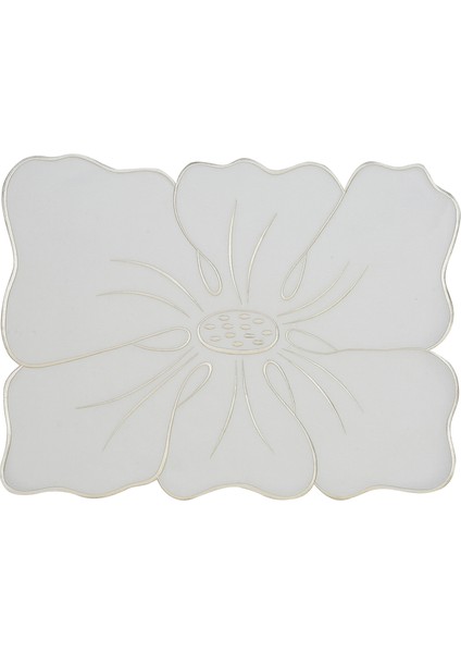 Fleur 2'li Çiçek Desenli Amerikan Servis 35X50 cm