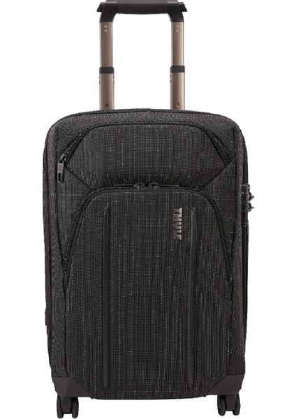 Crossover2 4 Tekerlekli Carry On Siyah Bavul 35 Lt