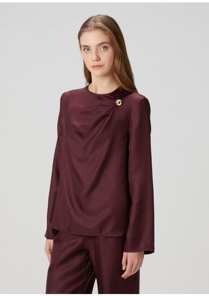 Azae Mürdüm Ipek Bluz modelleri