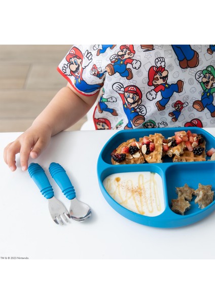 Koyu Mavi Silikon Vakumlu Tabak fırsatları