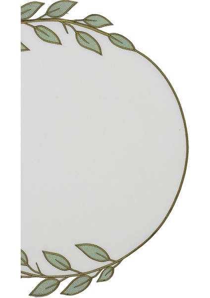 Diana 2’li Yeşil Yaprak Desenli Amerikan Servis 42X42 cm fiyatları