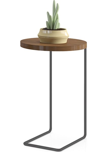 Bremen Desensiz Smoked Meşe 3'lü Zigon Sehpa