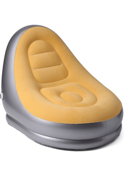 Giga Turuncu Dahili Pompalı Şişme Koltuk