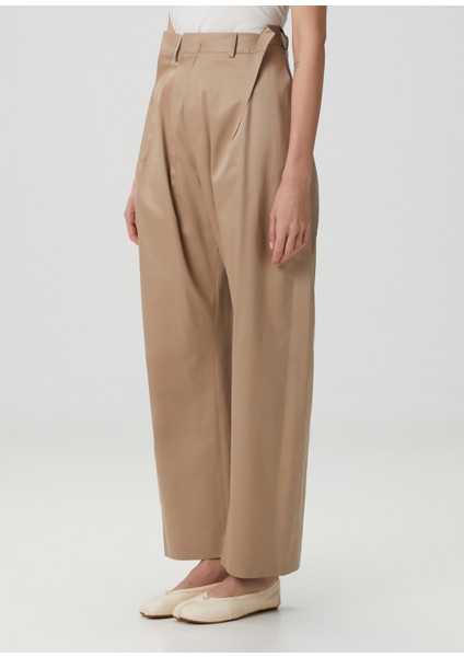 Kum Pile Detaylı Pantolon modelleri
