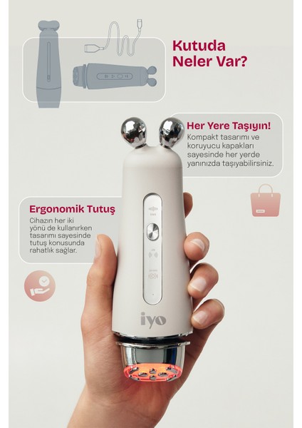 Trio Rf Facial Care Cilt Bakım Cihazı fırsatları