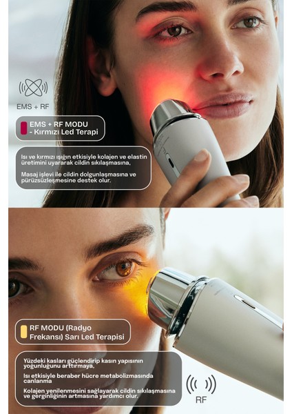 Trio Rf Facial Care Cilt Bakım Cihazı indirimleri