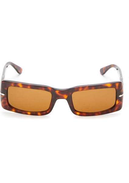 Kahverengi Turtle Desenli Unisex Güneş Gözlüğü