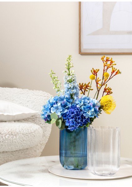 Fleur Cam Vazo 22 cm fiyatları