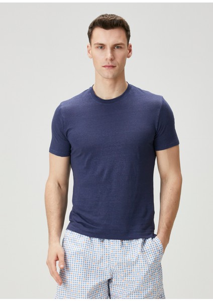 Extreme Lacivert Keten T-Shirt