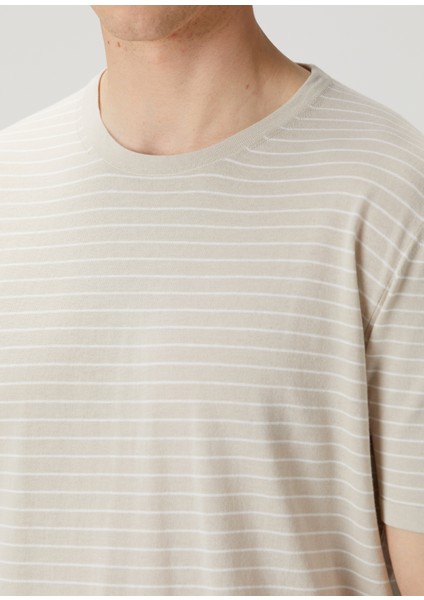 Bej Çizgili Triko indirimleri