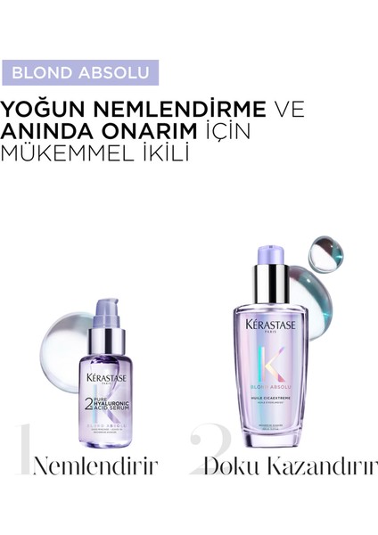 Blond Absolu %2 Saf Hyalüronik Asit Nemlendirici & Onarıcı Saç Derisi ve Saç Serumu 50 ml fırsatları