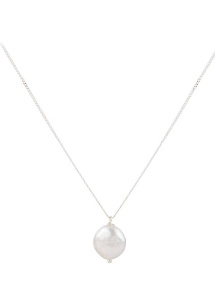 Chila 925 Ayar Gümüş Kadın Inci Kolye