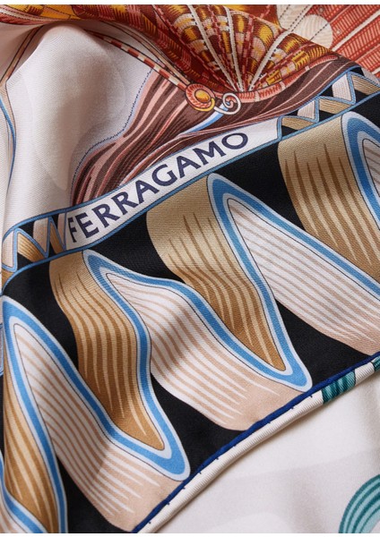 Desenli Kadın Ipek Fular fiyatları