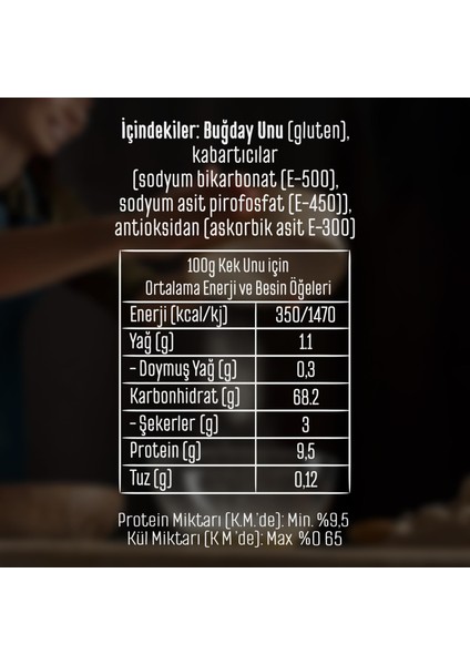 Kek Kurabiye Unu 1 kg fırsatları