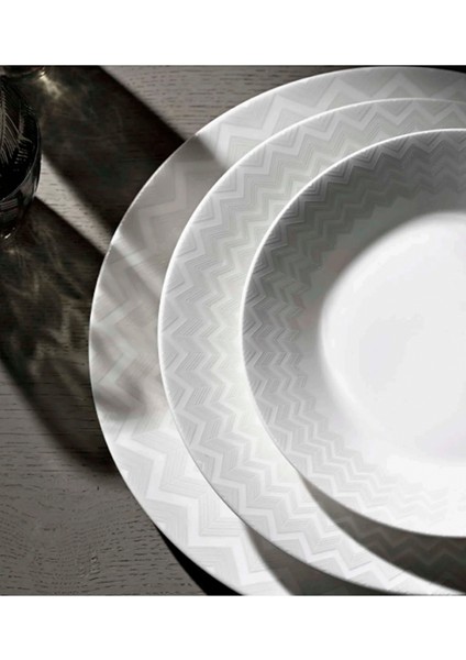 Beyaz Gri Porselen Çukur Tabağı fiyatları