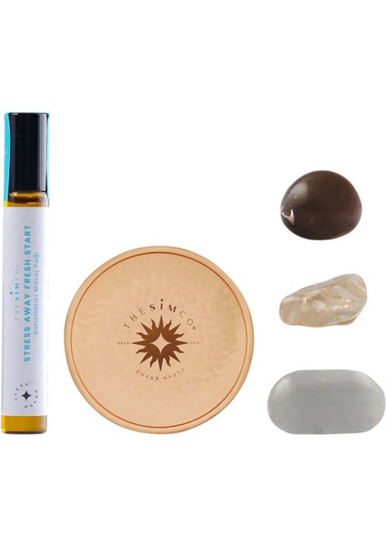 Office 3'lü Kuvars ve Rahatlatıcı Masaj Yağı 10 ml Cilt Bakım Seti