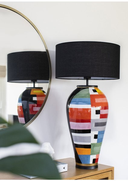 Miro El Yapımı Seramik Abajur indirimleri