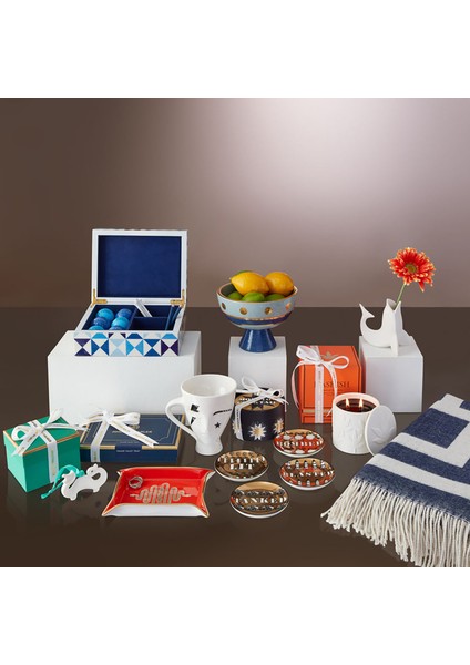 Snake Valet Turuncu Seramik Dekoratif Tabak modelleri