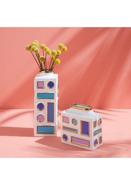 Emilio Low Beyaz Seramik Vazo fiyatları