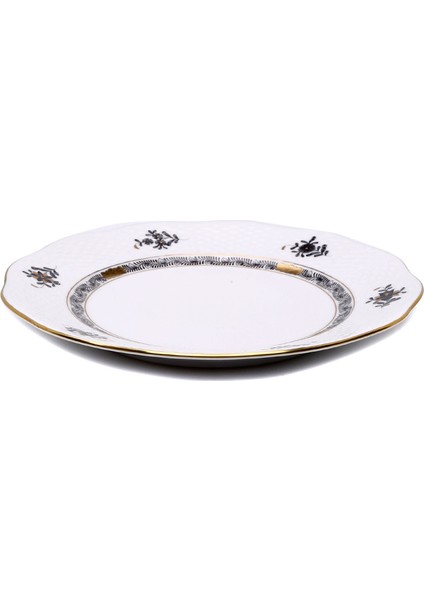 Apponyi siyah Desenli 21 cm Porselen Tabak fiyatları
