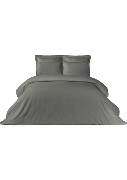Hälsa Ängsgranskog Antrasit %100 Pamuk Çift Kişilik Nevresim Takımı 200 x 220 cm