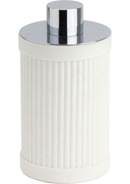 Beyaz Krom Renk Tezgah Üstü Pamukluk