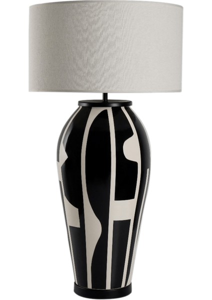 Rome El Yapımı Seramik Abajur