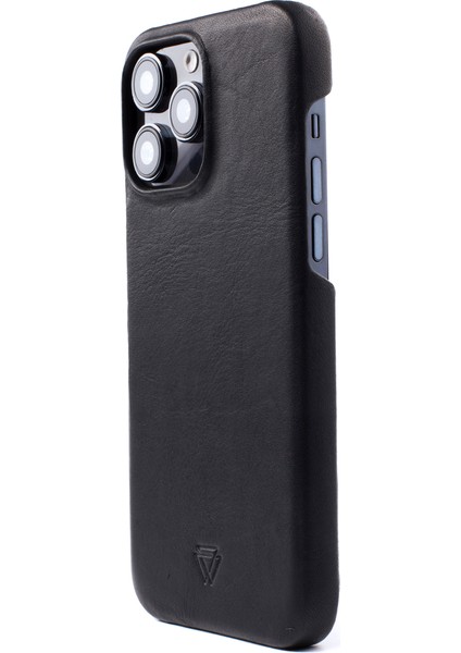Full Wrap iPhone 16 Magsafe Uyumlu Black Deri Telefon Kılıfı fırsatları