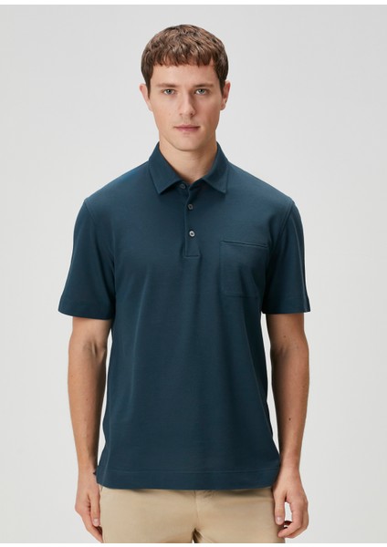 Lacivert Polo T-Shirt