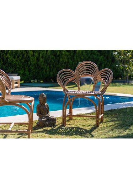 Yarım Ay Bambu Bahçe Berjer modelleri