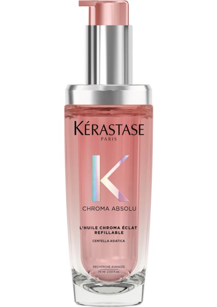 Chroma Absolu L'huile Chroma Eclat Yeniden Doldurulabilir Saç Yağı 75 ml