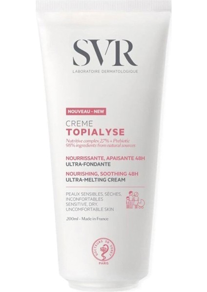 Creme Topialyse Vücut Bakım Kremi 200 ml