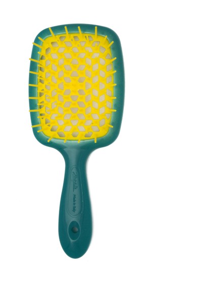 Superbrush Yeşil Sarı Saç Fırçası