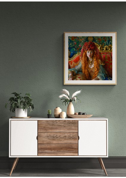 Maria By Jean S. Partre - 70X70 cm Fine Art fırsatları