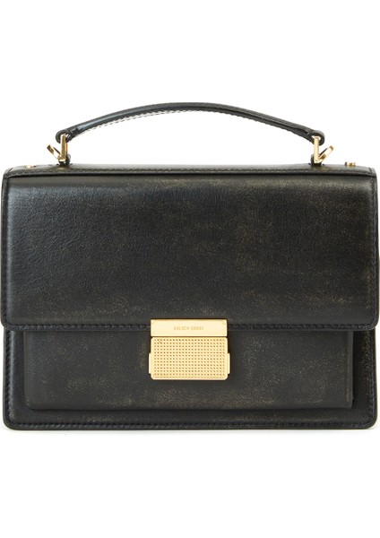 Venezia Siyah Kadın Deri Çanta