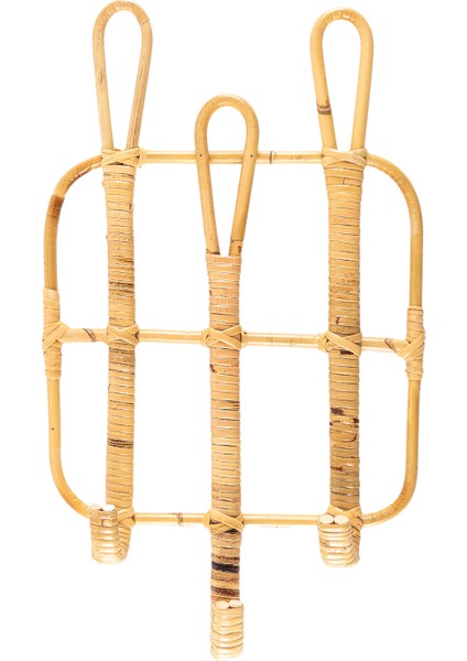 Bambu Üçlü Askılık