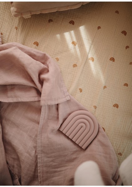 Rainbow Organik Müslin Örtü Kundak fiyatları