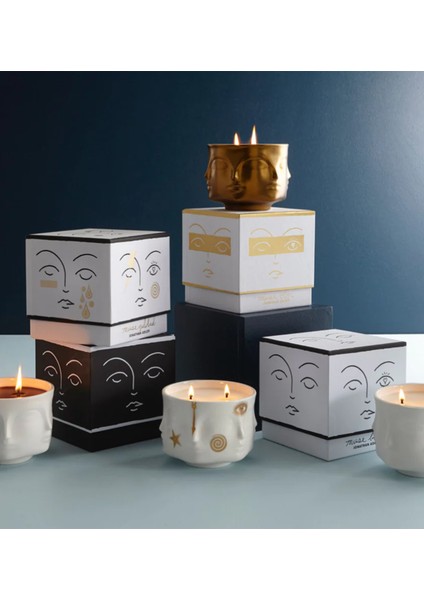 Gilded Muse Seramik Mum modelleri