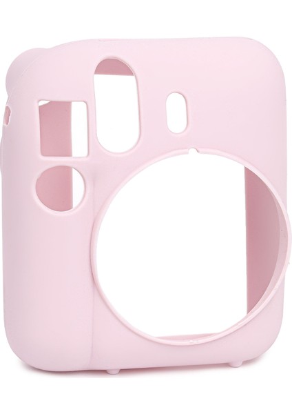 Instax Mini 12 Pembe Fotoğraf Makinesi + 10'lu Film Kıskaçlı Resim Standı ve Silikon Kılıf Seti modelleri