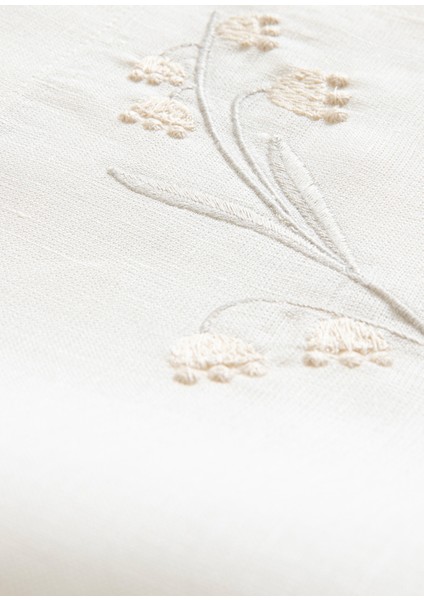 Fuscia Ekru Keten Peçete fırsatları