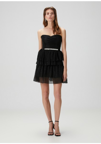 Audrey Siyah Mini Kokteyl Elbise fiyatları